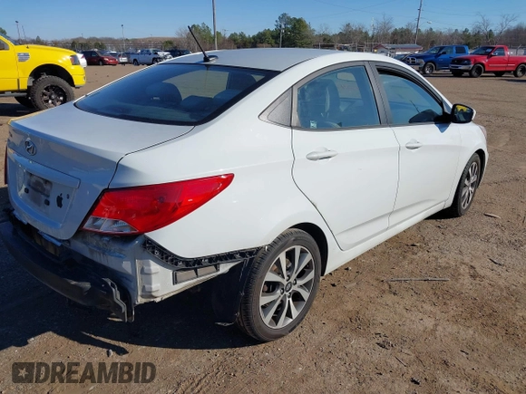 2017 Hyundai Accent SE with VIN KMHCT4AEXHU372094, listed as a IAAI auction lot 41242463 with 113,540 mi miles. Bid and sale history available at carsss.com. Image 4.