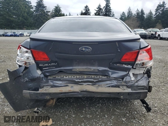 2013 Subaru Legacy 2.5i with VIN 4S3BMAA62D1009367, listed as a Copart auction lot 47568185 with 95,123 mi miles and Salvage title. Bid and sale history available at DreamBid. Image 6.