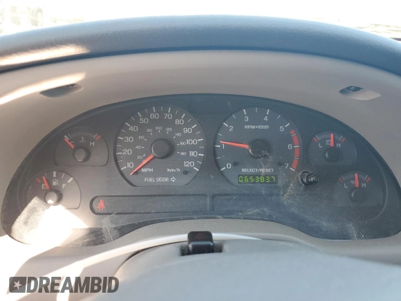 2004 Ford Mustang Deluxe with VIN 1FAFP44404F102515, listed as a Copart auction lot 75318024 with 65,383 mi miles and Salvage Title. Bid and sale history available at carsss.com. Image 9.