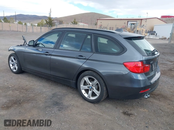 2014 BMW 3 Series 328i xDrive with VIN WBA3G7C59EKN36558, listed as a IAAI auction lot 41562676 with 129,616 mi miles and . Bid and sale history available at carsss.com. Image 3.