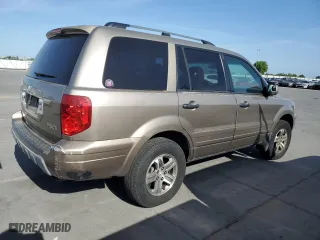 2004 Honda Pilot EX with VIN 2HKYF18534H525442, listed as a Copart auction lot 54227915 with 213,509 mi miles and Salvage Title. Bid and sale history available at carsss.com. Image 3.
