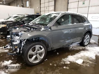 2023 Audi Q5 S line Prestige with VIN WA1FAAFY0P2010191, listed as a Copart auction lot 73565702 with 1,487 mi miles. Bid and sale history available at carsss.com. Image 1.