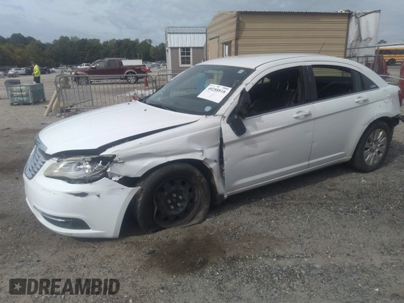 2013 Chrysler 200 LX with VIN 1C3CCBAB9DN691817, listed as a IAAI auction lot 40288818 with 239,403 mi miles. Bid and sale history available at carsss.com. Image 2.