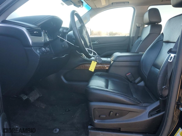 2015 Chevrolet Suburban LTZ with VIN 1GNSKKKC8FR515538, listed as a Copart auction lot 46222145 with 132,347 mi miles and Salvage Title. Bid and sale history available at carsss.com. Image 7.