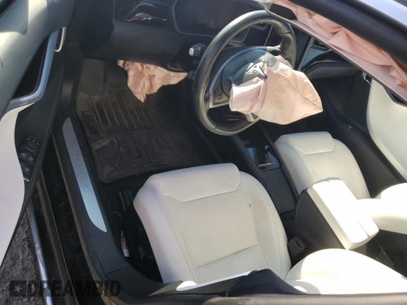 2018 Tesla Model S 75D with VIN 5YJSA1E21JF284845, listed as a Copart auction lot 62549885 with Not provided miles and Clean title. Bid and sale history available at DreamBid. Image 8.