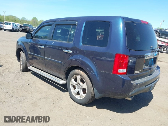 2012 Honda Pilot EX with VIN 5FNYF4H48CB072084, listed as a IAAI auction lot 42166898 with 228,277 mi miles. Bid and sale history available at carsss.com. Image 3.