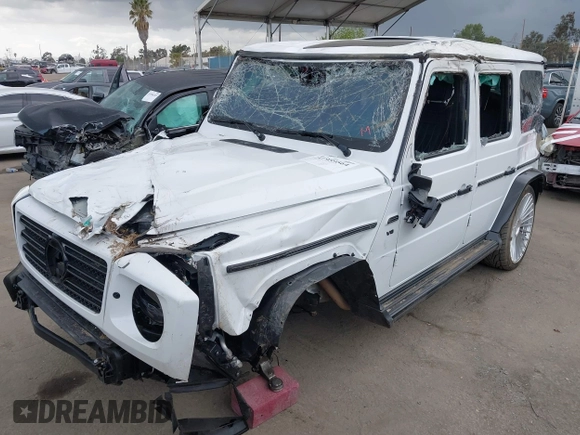 2023 Mercedes-Benz G 550 with VIN W1NYC6BJ0PX490548, listed as a IAAI auction lot 41959564 with 43,700 mi miles and . Bid and sale history available at carsss.com. Image 17.