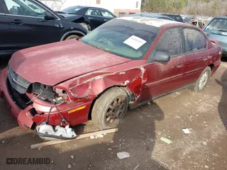 2002 Chevrolet Malibu with VIN 1G1ND52J32M680431, listed as a IAAI auction lot 41452257 with 208,148 mi miles. Bid and sale history available at carsss.com. Image 2.