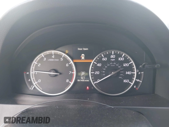 2016 Acura RDX Advance with VIN 5J8TB3H71GL011948, listed as a IAAI auction lot 41894154 with 61,455 mi miles and . Bid and sale history available at DreamBid. Image 7.