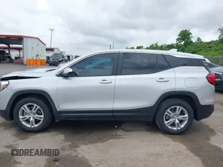 2021 GMC Terrain SLE with VIN 3GKALMEV2ML363310, listed as a IAAI auction lot 42167450 with 48,032 mi miles and . Bid and sale history available at DreamBid. Image 14.