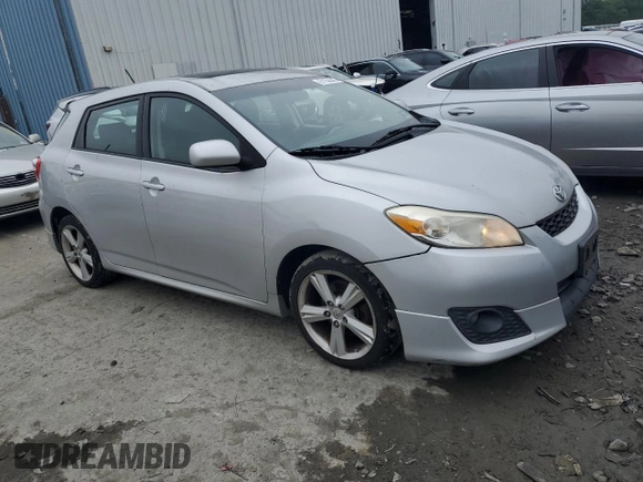 2010 Toyota Matrix S with VIN 2T1KE4EE2AC038181, listed as a Copart auction lot 61159945 with 125,806 mi miles and Clean title. Bid and sale history available at DreamBid. Image 4.