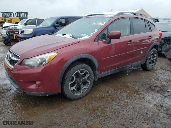 2013 Subaru XV Crosstrek Limited with VIN JF2GPAGC6D2841459, listed as a Copart auction lot 53103775 with 126,449 mi miles and Salvage Title. Bid and sale history available at carsss.com. Image 1.