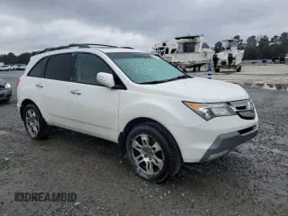 2009 Acura MDX Tech Pkg with VIN 2HNYD28679H530626, listed as a Copart auction lot 46211645 with 169,689 mi miles and Salvage Title. Bid and sale history available at carsss.com. Image 4.
