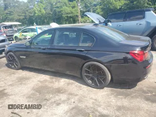 2014 BMW 7 Series ALPINA B7 with VIN WBAYE8C5XED780502, listed as a Copart auction lot 57492125 with 118,978 mi miles and Clean title. Bid and sale history available at DreamBid. Image 2.