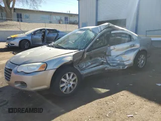 2004 Chrysler Sebring LXi z VIN 1C3EL56R04N412173, wystawiony jako Copart lot #41777405 z przebiegiem Nie podano mil oraz Nie do naprawy. Historia ofert i sprzedaży dostępna na DreamBid. Obrazek 1.