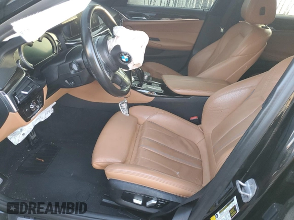 2018 BMW 5 Series 530i with VIN WBAJA5C59JG900021, listed as a Copart auction lot 43466695 with Not Provided miles and Salvage Title. Bid and sale history available at carsss.com. Image 7.