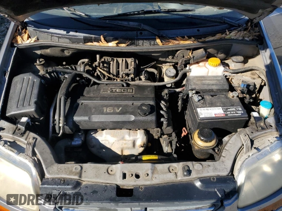 2006 Chevrolet Aveo LT z VIN KL1TG56616B622337, wystawiony jako Copart lot #41756105 z przebiegiem 243 187 mil mil oraz Szkoda całkowita • Salvage title. Historia ofert i sprzedaży dostępna na DreamBid. Obrazek 11.