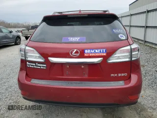 2011 Lexus RX 350 with VIN 2T2ZK1BA3BC047797, listed as a Copart auction lot 48055275 with 0 mi miles and Salvage Title. Bid and sale history available at carsss.com. Image 6.