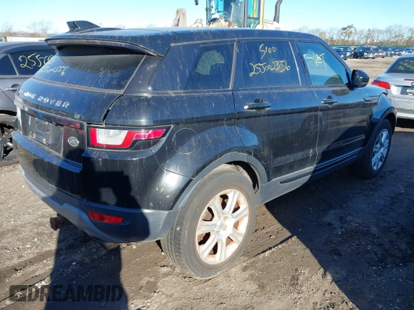 2016 Land Rover Range Rover Evoque SE with VIN SALVP2BG1GH124757, listed as a IAAI auction lot 41745000 with Not provided miles and . Bid and sale history available at DreamBid. Image 4.