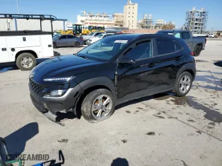 2022 Hyundai Kona SEL with VIN KM8K62AB0NU912402, listed as a Copart auction lot 41849515 with 68,713 mi miles and Salvage Title. Bid and sale history available at carsss.com. Image 1.