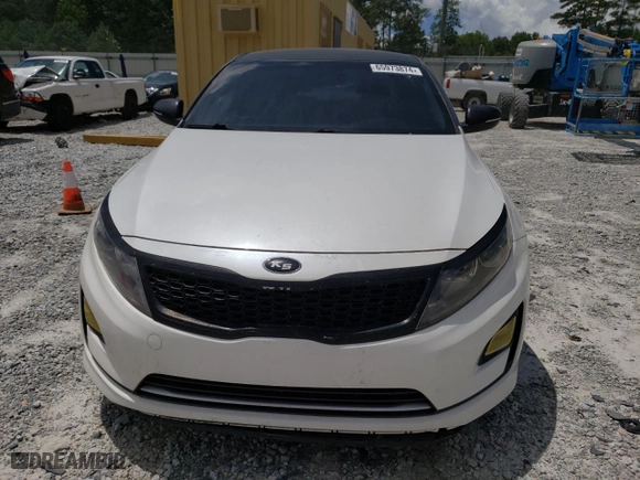2015 Kia Optima Hybrid with VIN KNAGM4AD0F5077763, listed as a Copart auction lot 65973874 with 156,527 mi miles and Clean Title. Bid and sale history available at carsss.com. Image 5.