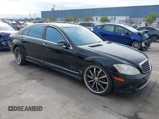 2008 Mercedes-Benz S 550 with VIN WDDNG71X38A218418, listed as a IAAI auction lot 41566320 with 191,149 mi miles and . Bid and sale history available at DreamBid. Image 1.