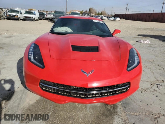 2017 Chevrolet Corvette 1LT with VIN 1G1YB2D74H5102117, listed as a Copart auction lot 41619615 with 28,631 mi miles and Salvage Title. Bid and sale history available at carsss.com. Image 5.