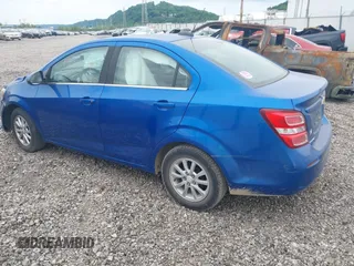 2017 Chevrolet Sonic LT with VIN 1G1JD5SH0H4125523, listed as a IAAI auction lot 41035029 with 158,526 mi miles and . Bid and sale history available at DreamBid. Image 3.
