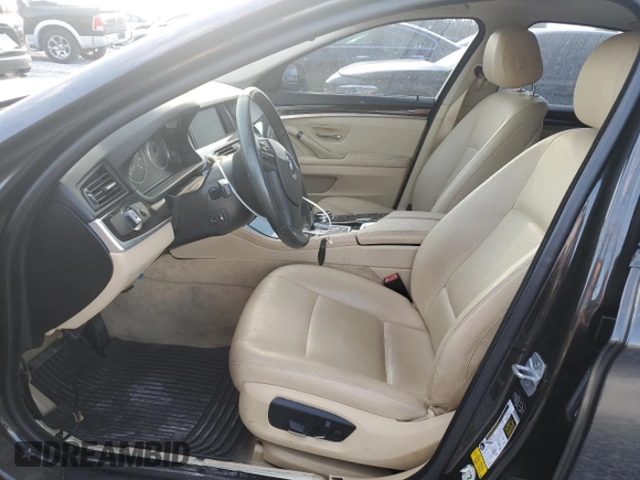 2014 BMW 5 Series 528i z VIN WBA5A5C5XED500347, wystawiony jako Copart lot #58215215 z przebiegiem 205 748 mil mil oraz Szkoda całkowita • Salvage title. Historia ofert i sprzedaży dostępna na DreamBid. Obrazek 7.