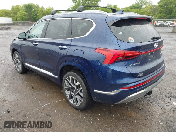 2023 Hyundai Santa Fe Calligraphy with VIN 5NMS5DAL7PH522600, listed as a IAAI auction lot 42367980 with 35,834 mi miles and . Bid and sale history available at DreamBid. Image 3.