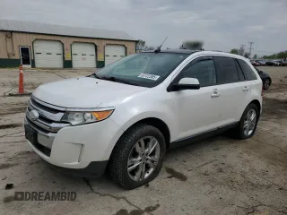 2013 Ford Edge SEL with VIN 2FMDK3JC3DBA13122, listed as a Copart auction lot 53722385 with 163,914 mi miles and Clean Title. Bid and sale history available at carsss.com. Image 1.