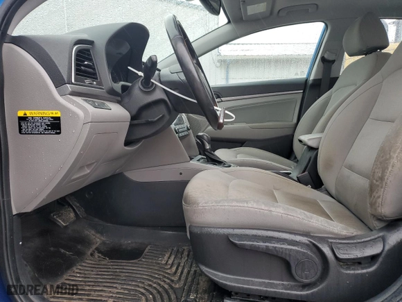 2018 Hyundai Elantra Value Edition with VIN KMHD84LF1JU555806, listed as a Copart auction lot 52097725 with 143,695 mi miles and Salvage Title. Bid and sale history available at carsss.com. Image 7.