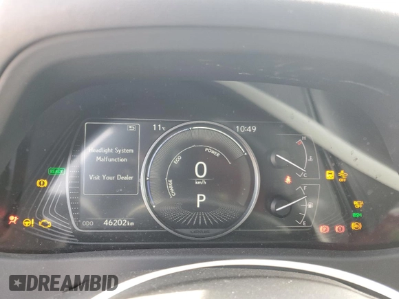 2021 Lexus UX 250h z VIN JTHP9JBH7M2048892, wystawiony jako Copart lot #52604065 z przebiegiem 46 202 mil mil oraz Czysty tytuł • Clean title. Historia ofert i sprzedaży dostępna na DreamBid. Obrazek 9.
