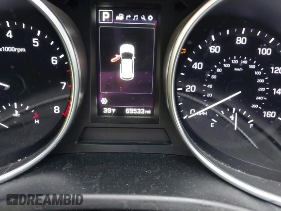 2018 Hyundai Santa Fe Ultimate с VIN 5NMZW4LA7JH102625, выставлен на аукционе IAAI как лот 41531813 с пробегом 65 533 миль миль и . История ставок и продаж доступна на DreamBid. Изображение 16.