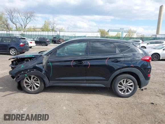 2017 Hyundai Tucson SE with VIN KM8J23A47HU536722, listed as a IAAI auction lot 42050171 with 101,092 mi miles and . Bid and sale history available at DreamBid. Image 15.
