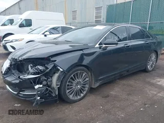 2014 Lincoln MKZ Hybrid with VIN 3LN6L2LU3ER805389, listed as a IAAI auction lot 42000901 with 155,002 mi miles and . Bid and sale history available at carsss.com. Image 2.