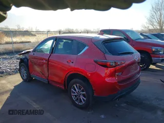 2022 Mazda CX-5 2.5 S Preferred Package with VIN JM3KFBCM2N1547930, listed as a IAAI auction lot 41325374 with 53,004 mi miles. Bid and sale history available at carsss.com. Image 3.