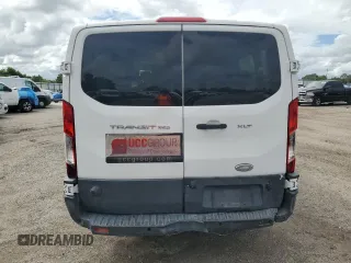 2015 Ford Transit XL with VIN 1FBZX2ZM9FKA38851, listed as a Copart auction lot 48593945 with 197,409 mi miles and Salvage Title. Bid and sale history available at carsss.com. Image 6.