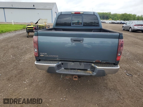 2006 Chevrolet Colorado 2LT z VIN 1GCDT136768215206, wystawiony jako Copart lot #56860685 z przebiegiem 162 340 mil mil oraz Czysty tytuł • Clean title. Historia ofert i sprzedaży dostępna na DreamBid. Obrazek 6.