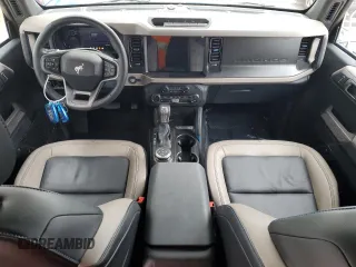 2023 Ford Bronco with VIN 1FMEE5DP5PLC02865, listed as a Copart auction lot 44365875 with 6,978 mi miles and Salvage Title. Bid and sale history available at DreamBid. Image 8.