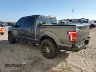 2017 Ford F-150 XL with VIN 1FTEW1CG2HFA51642, listed as a Copart auction lot 43499915 with 132,241 mi miles and Salvage title. Bid and sale history available at DreamBid. Image 2.