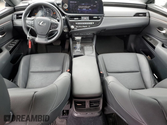 2022 Lexus ES 250 with VIN 58AD11D10NU009079, listed as a Copart auction lot 58255704 with 24,782 mi miles and Non repairable. Bid and sale history available at DreamBid. Image 8.