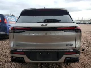 2023 Infiniti QX60 Luxe with VIN 5N1DL1FS1PC354203, listed as a Copart auction lot 59035505 with 16,630 mi miles and Salvage title. Bid and sale history available at DreamBid. Image 6.