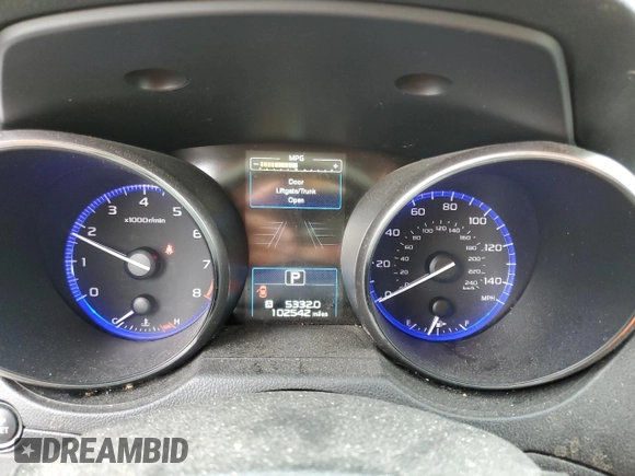 2015 Subaru Legacy 2.5i Premium with VIN 4S3BNAF63F3032718, listed as a Copart auction lot 40109163 with 102,542 mi miles. Bid and sale history available at carsss.com. Image 9.