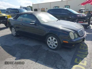 2003 Mercedes-Benz CLK 3.2L with VIN WDBLK65G33T133403, listed as a IAAI auction lot 41297349 with Not Provided miles. Bid and sale history available at carsss.com. Image 1.