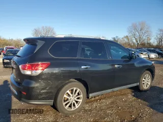 2016 Nissan Pathfinder Platinum with VIN 5N1AR2MN1GC615298, listed as a Copart auction lot 80783834 with 72,877 mi miles and Salvage Title. Bid and sale history available at carsss.com. Image 3.