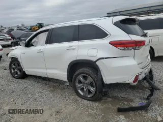 2017 Toyota Highlander Hybrid Limited with VIN 5TDDGRFH4HS024695, listed as a Copart auction lot 80856074 with Not provided miles and Non repairable. Bid and sale history available at DreamBid. Image 2.