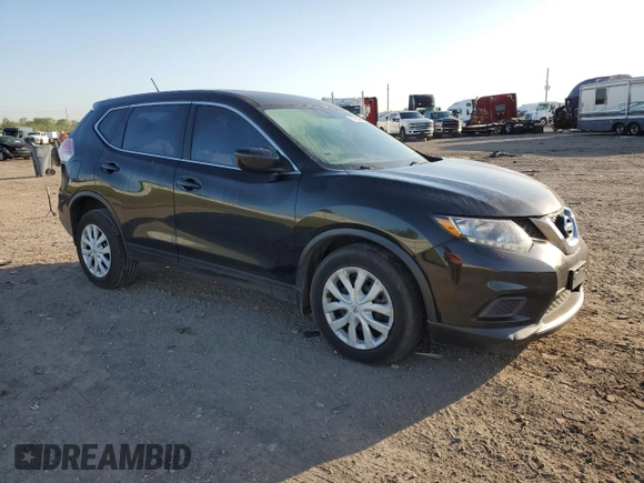 2016 Nissan Rogue S with VIN JN8AT2MV0GW152093, listed as a Copart auction lot 52763885 with 97,318 mi miles and Salvage Title. Bid and sale history available at carsss.com. Image 4.