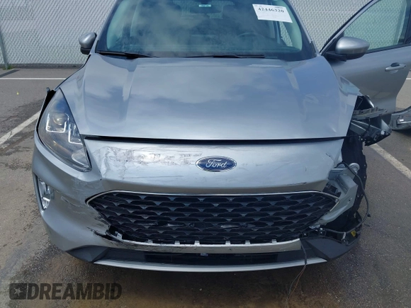 2021 Ford Escape SEL with VIN 1FMCU0H6XMUB20523, listed as a IAAI auction lot 42446320 with 37,681 mi miles and . Bid and sale history available at DreamBid. Image 6.