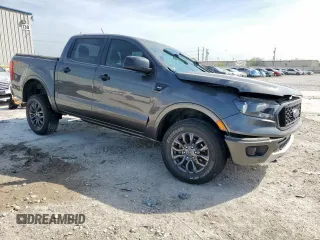 2020 Ford Ranger XL with VIN 1FTER4FH5LLA82567, listed as a Copart auction lot 50975195 with 61,359 mi miles and Salvage Title. Bid and sale history available at DreamBid. Image 4.